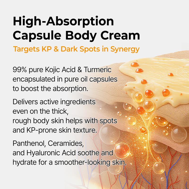 2-Step Body Brightening Kit – Kojic Acid & Turmeric Spray + Dark Spot Cream (Copy)
