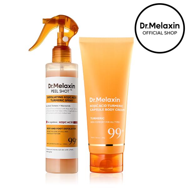 2-Step Body Brightening Kit – Kojic Acid & Turmeric Spray + Dark Spot Cream (Copy)