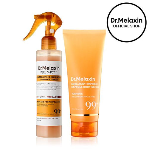 2-Step Body Brightening Kit – Kojic Acid & Turmeric Spray + Dark Spot Cream (Copy)